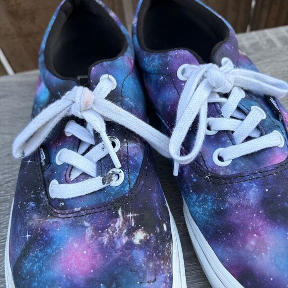 VANS Shoes Womens 8.5 Doheny Galaxy Skate Low Sneakers 508731 Purple Multicolor - Picture 7 of 11